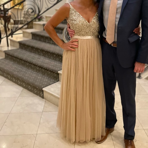 BHLDN AVERY DRESS - BLUSH - Picture 12 of 15